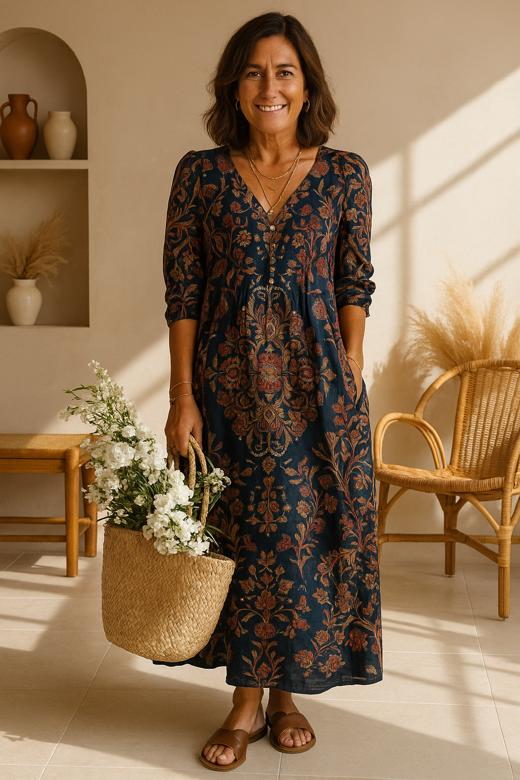 Mary | Vestido Floral Vintage