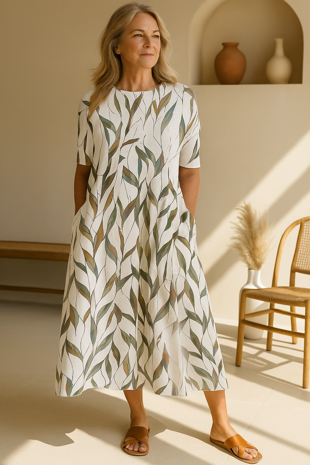 Costavera | Vestido Hoja Suave