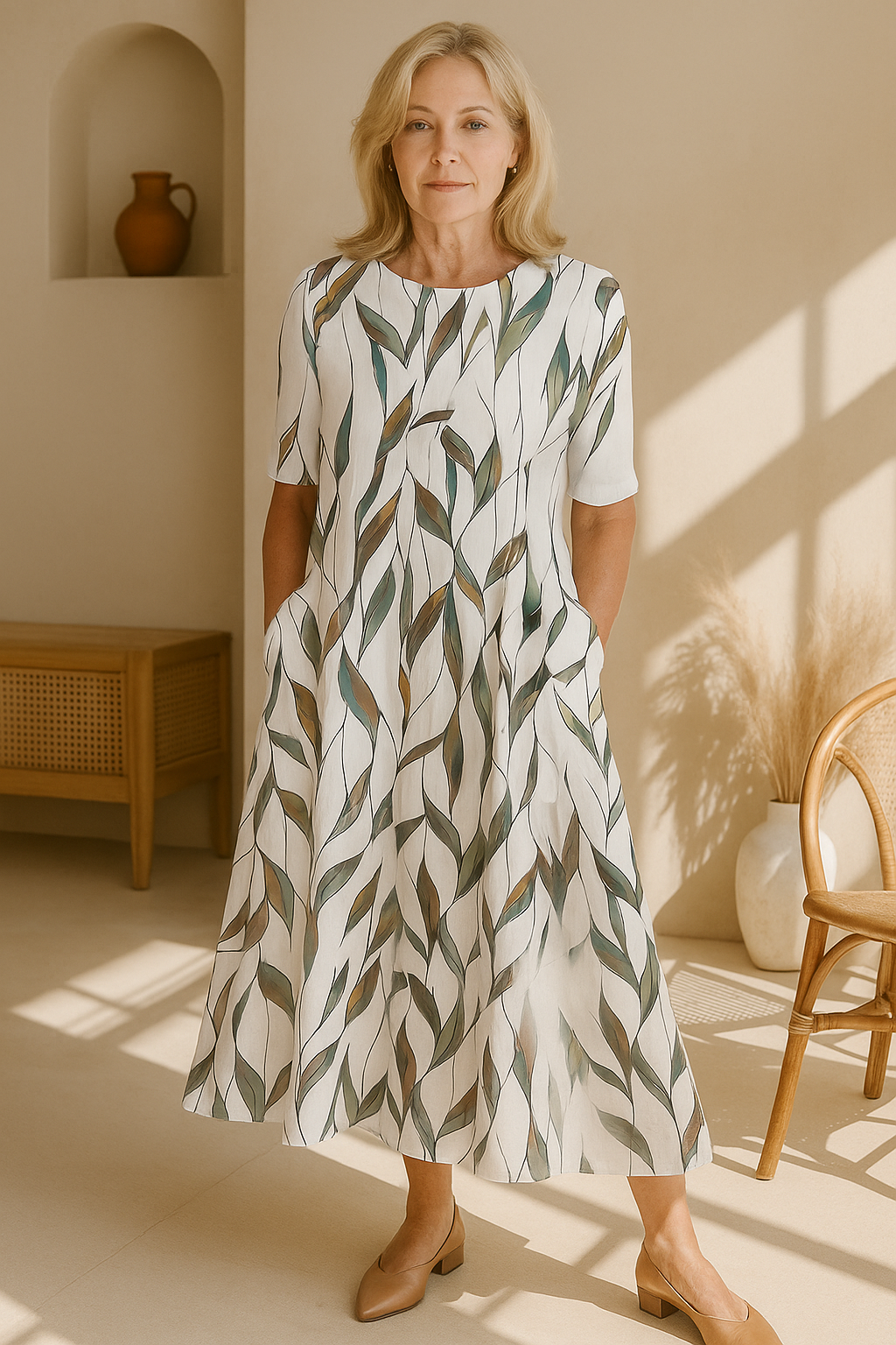 Costavera | Vestido Hoja Suave