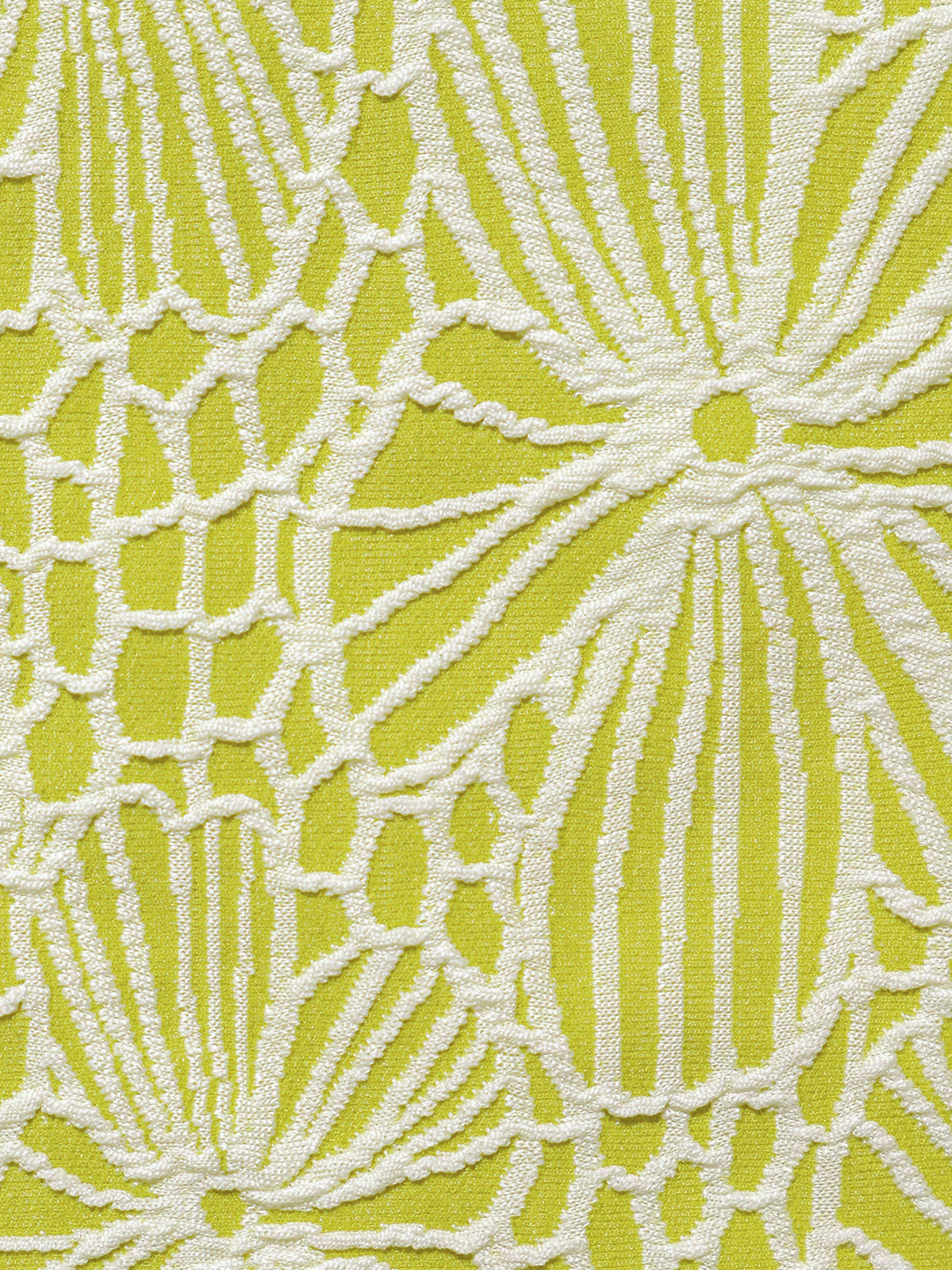 Bikini Top Jacquard Floral con Nudo