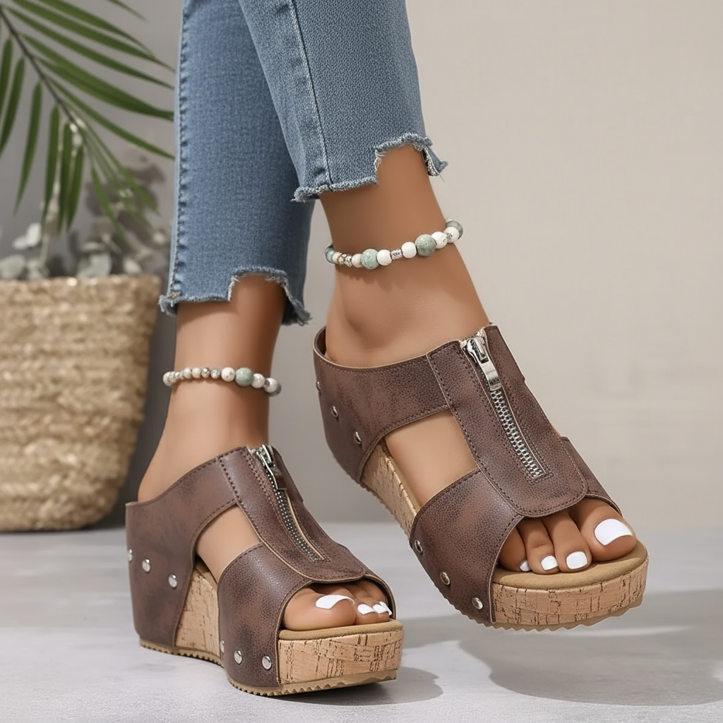 Laurela – Sandalia Plataforma Verano Chic
