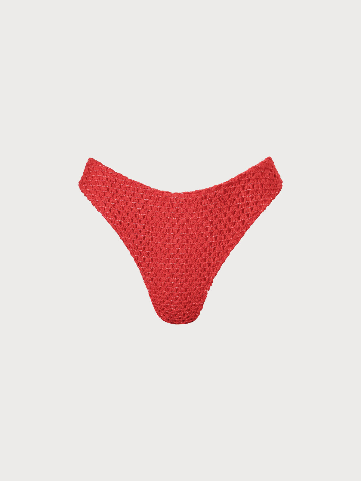 Bikini Bottom Rojo Crochet