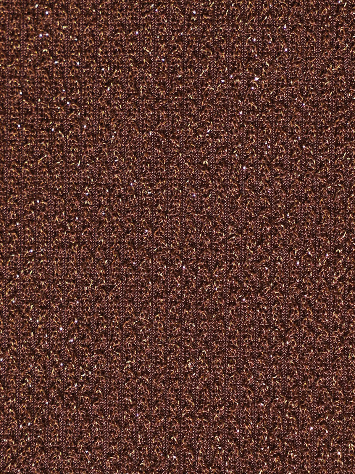 Bikini Top Café Oscuro con Aros y Tirantes Cruzados