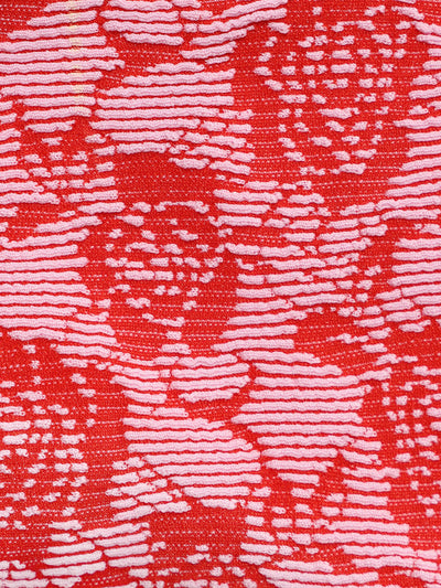Bikini Top Rojo Rosado Texturizado con Varilla