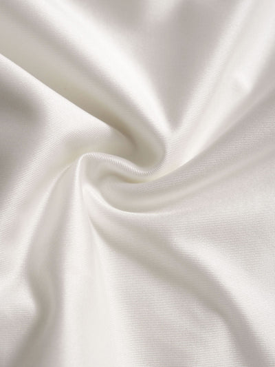 Bañador enterizo blanco sin relleno y con espalda de pétalos