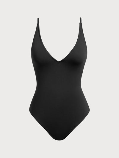 Bañador enterizo con escote en V