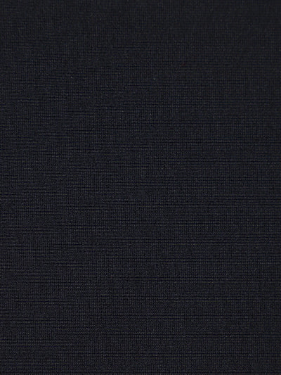 Traje de Baño Entero Negro con Espalda en Pétalos y Control Abdomen